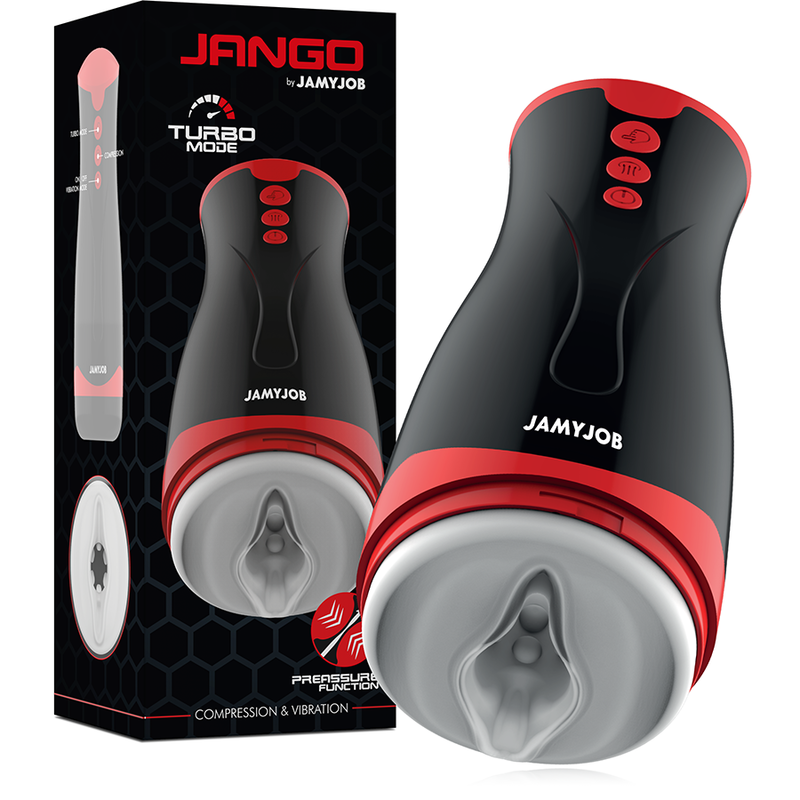 JAMYJOB - JANGO Kompressions- und Vibrations-Masturbator