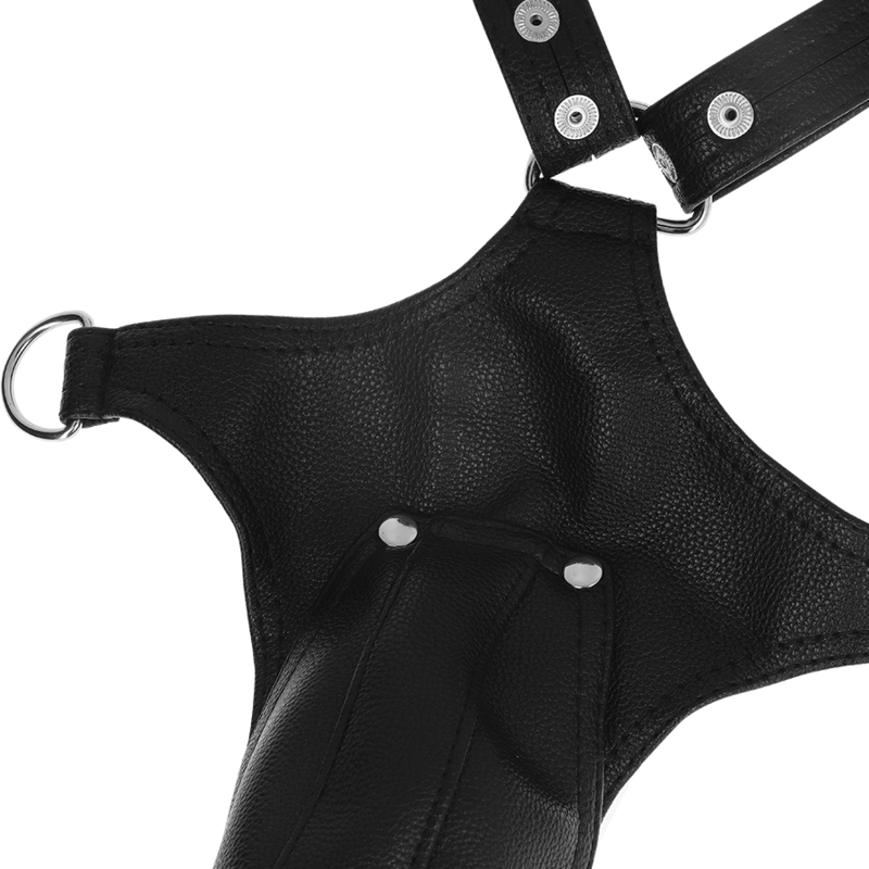 FETISH SUBMISSIVE ATTITUDE - V-FÖRMIGER HARNESSES AUS ÖKOLEDER FÜR HERREN