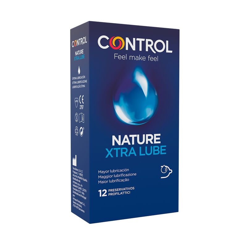 CONTROL - ADAPTA NATURE EXTRALUBE KONDOME 12 STÜCK