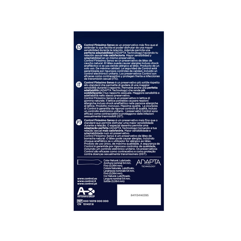 CONTROL - ADAPTA KONDOME 24 EINHEITEN