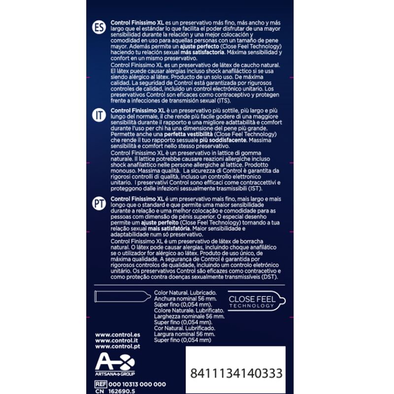 FINISSIMO XL KONDOME 12 EINHEITEN
