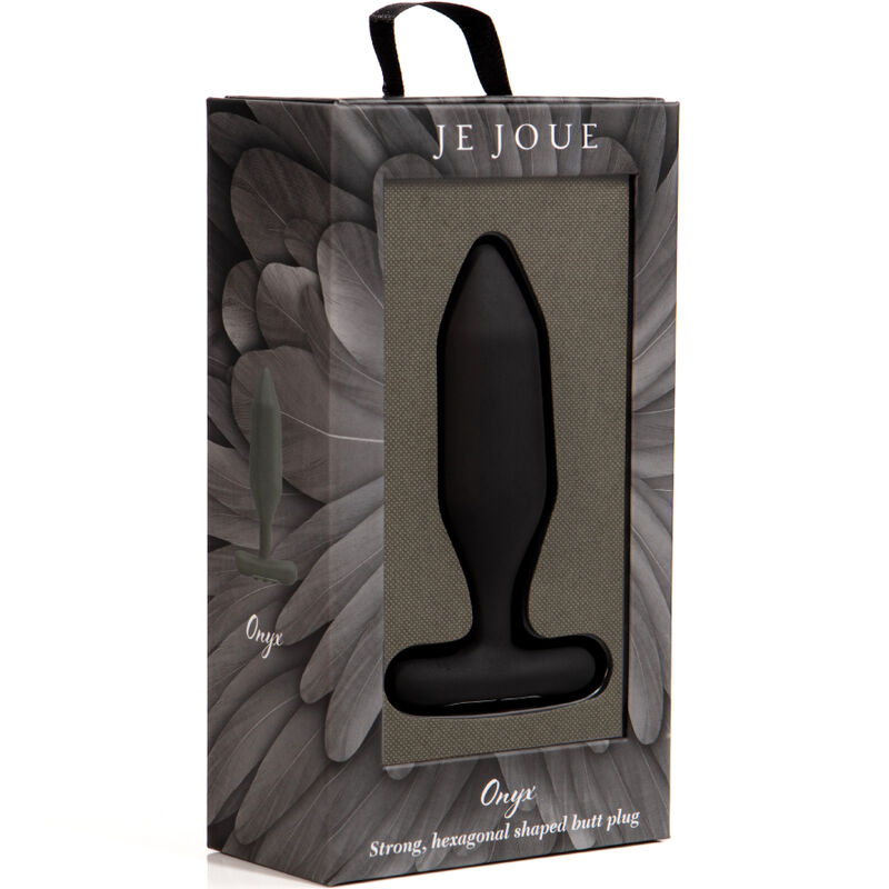 JE JOUE - ONYX ANALPLUG VIBRATOR SCHWARZ