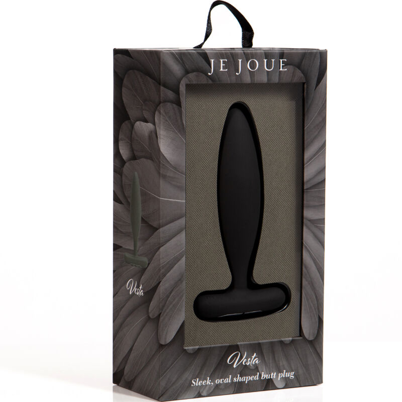 JE JOUE - Vesta Analplug Vibrator Schwarz
