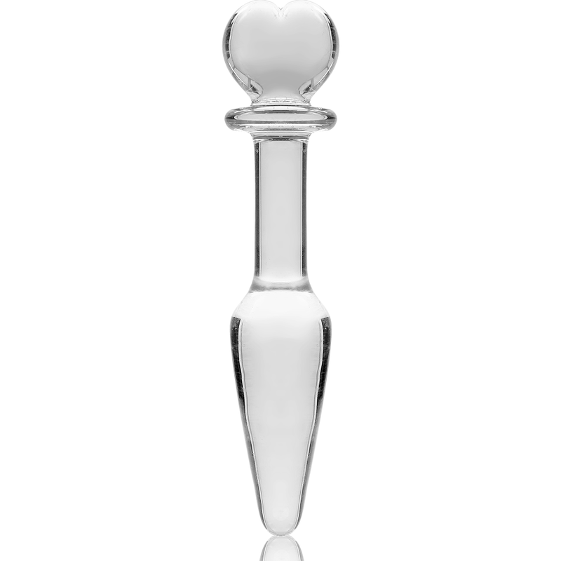 NEBULA SERIES BY IBIZA - MODEL 7 Analplug Borosilikatglas klar 13,5 cm -O- 3 cm