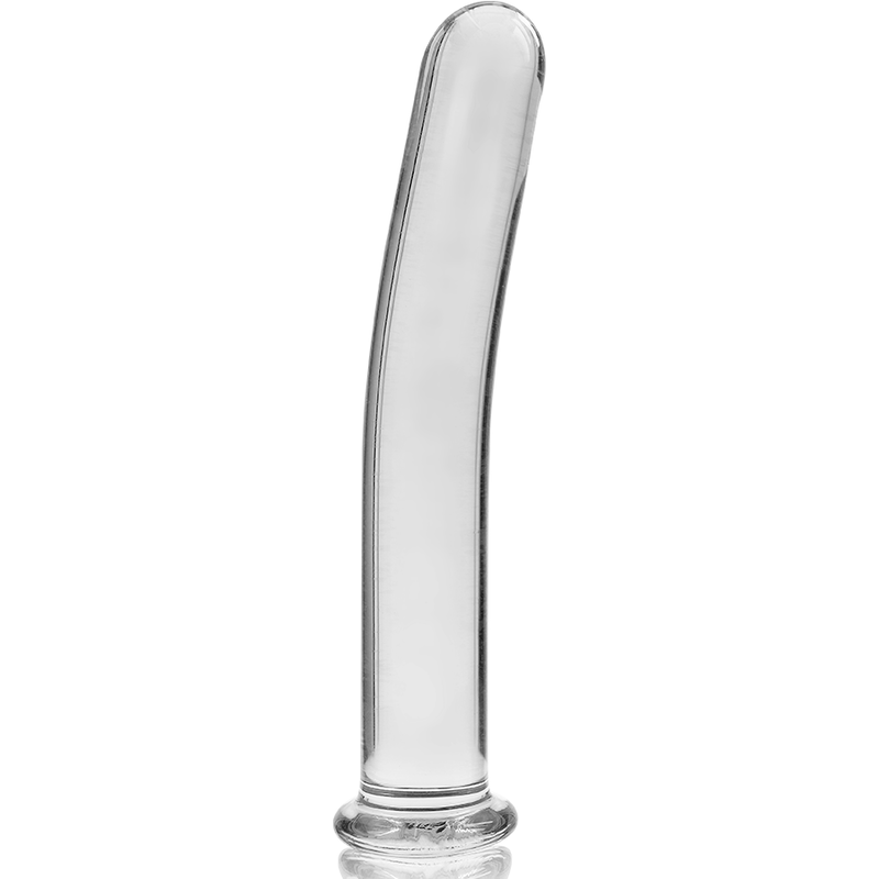 NEBULA SERIES BY IBIZA - MODELL 8 DILDO BOROSILIKATGLAS KLAR 14,5 CM -O- 2 CM