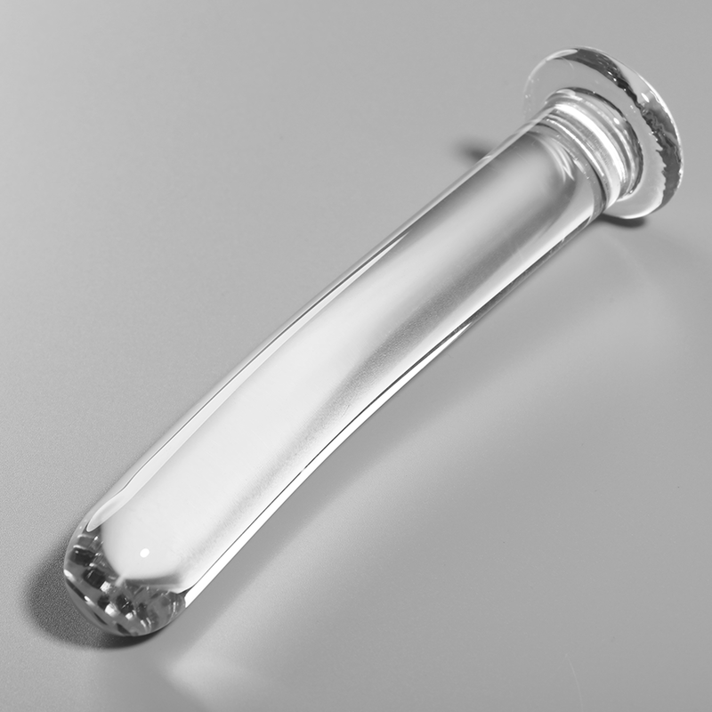 NEBULA SERIES BY IBIZA - MODELL 8 DILDO BOROSILIKATGLAS KLAR 14,5 CM -O- 2 CM