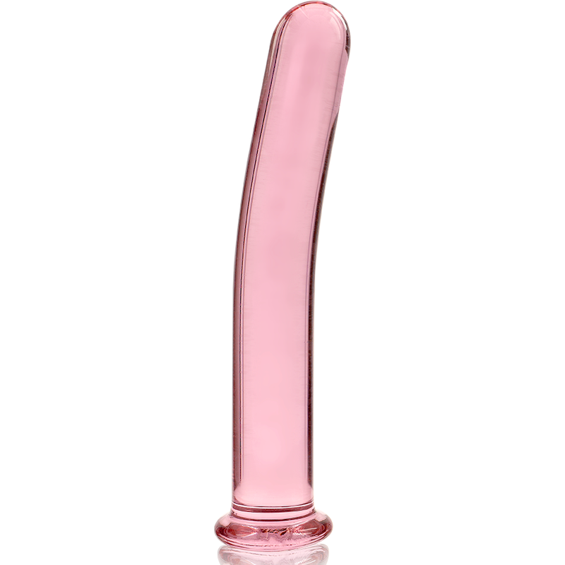 NEBULA SERIES BY IBIZA - MODELL 9 DILDO BOROSILIKATGLAS ROSA 15,5 CM -O- 2,5 CM