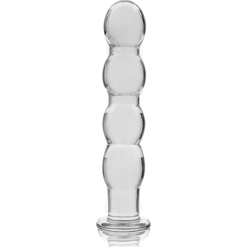 NEBULA SERIES BY IBIZA - MODELL 10 DILDO BOROSILIKATGLAS KLAR 16,5 CM -O- 3,5 CM