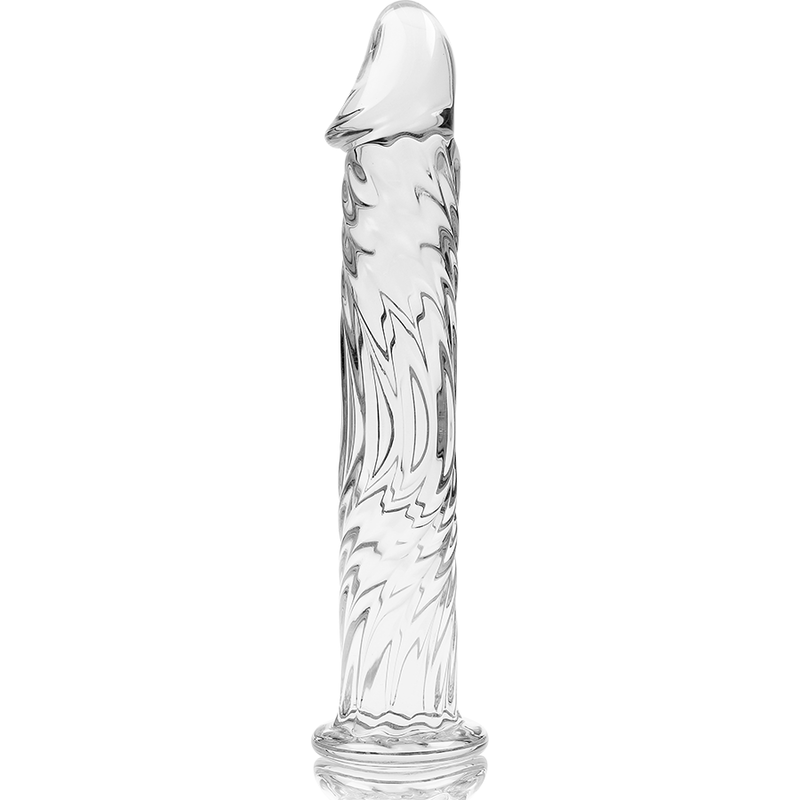 NEBULA SERIES BY IBIZA - MODELL 12 DILDO BOROSILIKATGLAS KLAR 17 CM -O- 3,5 CM