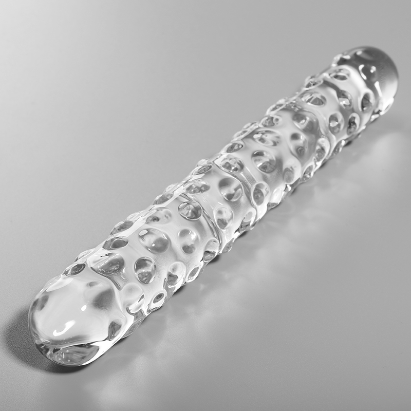 NEBULA SERIES BY IBIZA - MODELL 15 DILDO BOROSILIKATGLAS KLAR 18,5 CM -O- 3 CM