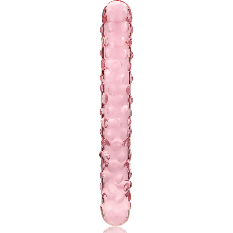 NEBULA SERIES BY IBIZA - MODELL 15 DILDO AUS BOROSILIKATGLAS ROSA 18,5 CM -O- 3 CM