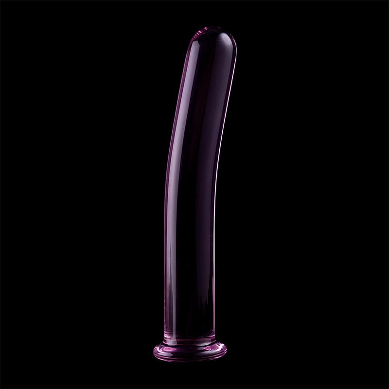 NEBULA SERIES BY IBIZA - MODELL 17 DILDO BOROSILIKATGLAS ROSA 18,5 CM -O- 3 CM