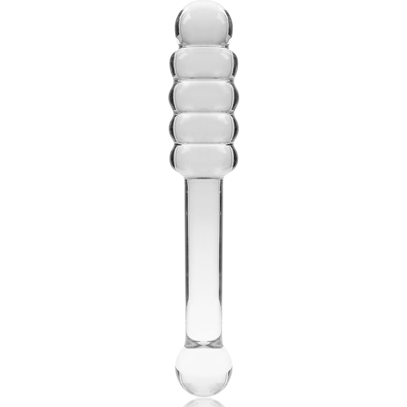 NEBULA SERIES BY IBIZA - MODELL 20 DILDO BOROSILIKATGLAS KLAR 20,5 CM -O- 3 CM