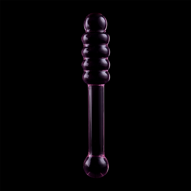 NEBULA SERIES BY IBIZA - MODELL 20 DILDO BOROSILIKATGLAS ROSA 20,5 CM -O- 3 CM