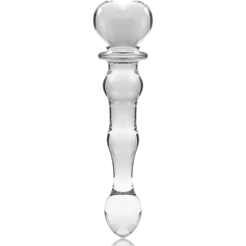 NEBULA SERIES BY IBIZA - MODELL 21 DILDO BOROSILIKATGLAS KLAR 20,5 CM -O- 3,5 CM