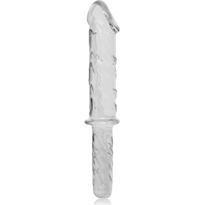 NEBULA SERIES BY IBIZA - MODELL 24 DILDO BOROSILIKATGLAS KLAR 28,5 CM -O- 5 CM