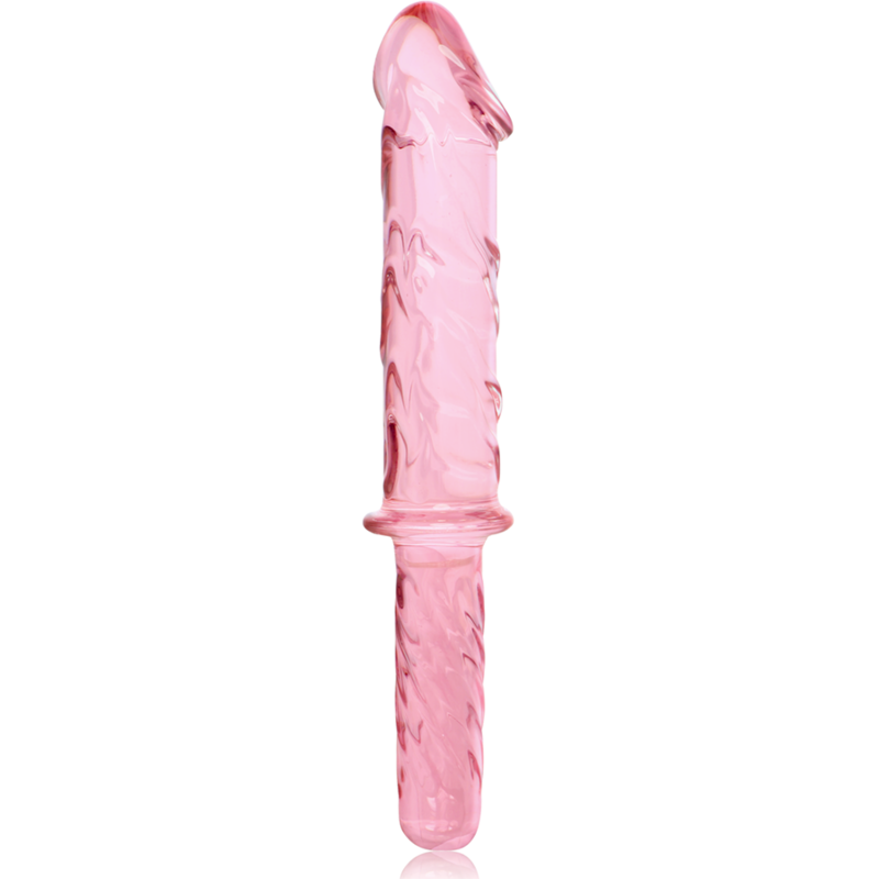 NEBULA SERIES BY IBIZA - MODELL 24 DILDO BOROSILIKATGLAS ROSA 28,5 CM -O- 5 CM
