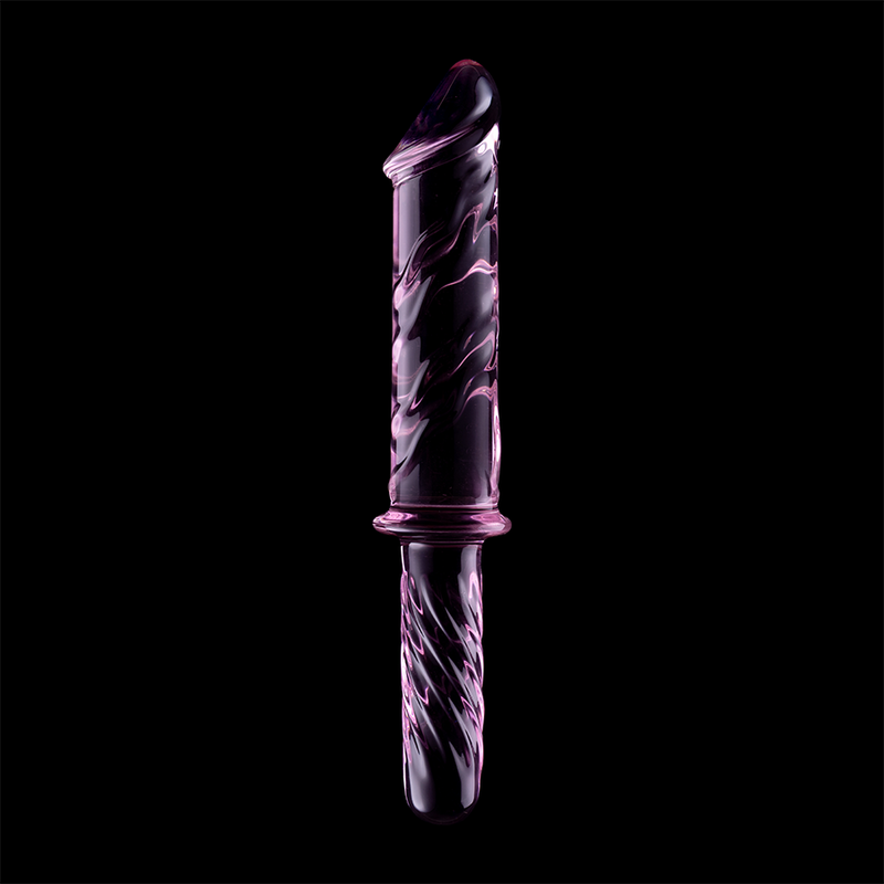 NEBULA SERIES BY IBIZA - MODELL 24 DILDO BOROSILIKATGLAS ROSA 28,5 CM -O- 5 CM