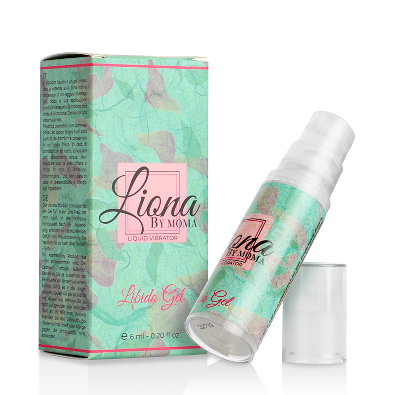 LIONA BY MOMA - Flüssiger Vibrator Libido Gel 6 ml
