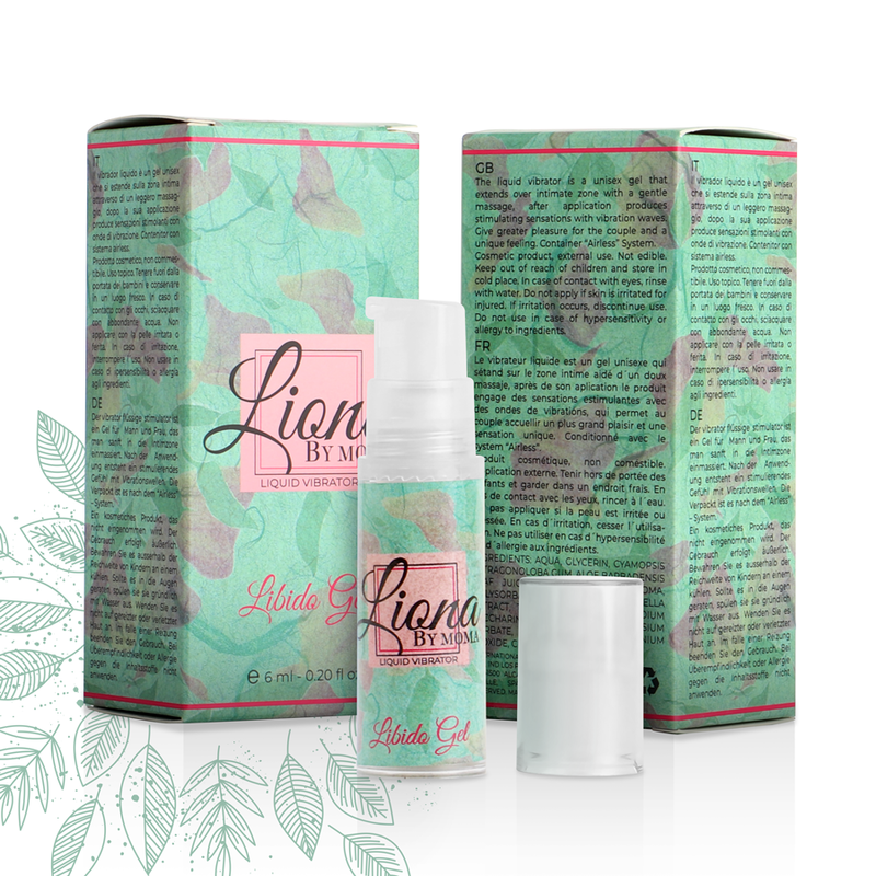 LIONA BY MOMA - Flüssiger Vibrator Libido Gel 6 ml