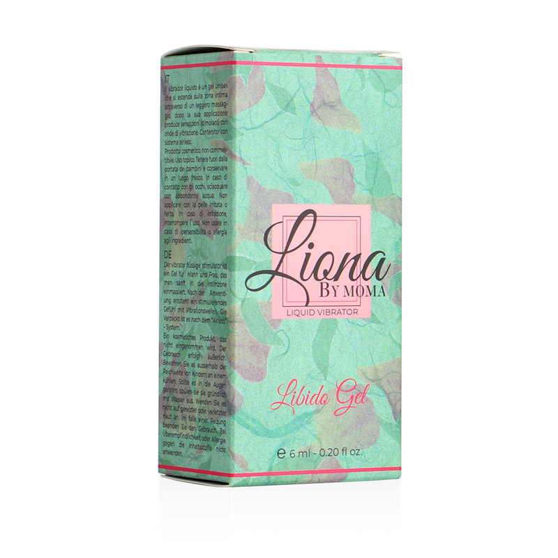 LIONA BY MOMA - Flüssiger Vibrator Libido Gel 6 ml