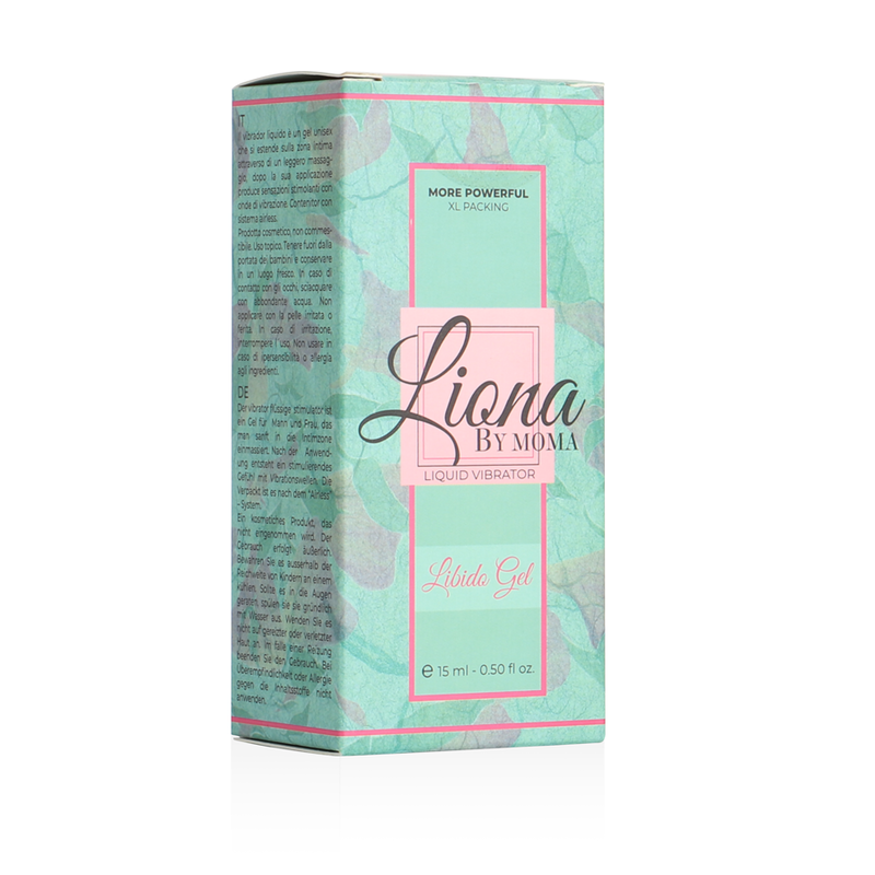 LIONA BY MOMA - Flüssiger Vibrator Libido Gel 15 ml