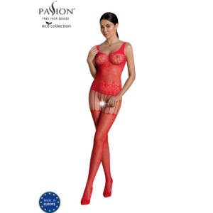 PASSION - ECO KOLLEKTION BODYSTOCKING ECO BS001 ROT