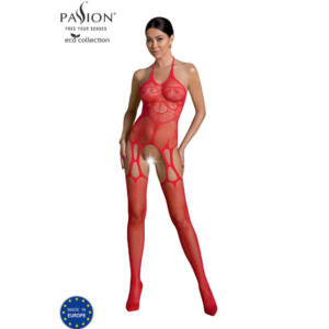 PASSION - ECO COLLECTION BODYSTOCKING ECO BS002 Rot