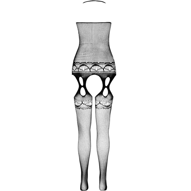 PASSION - ECO COLLECTION BODYSTOCKING ECO BS006 Schwarz