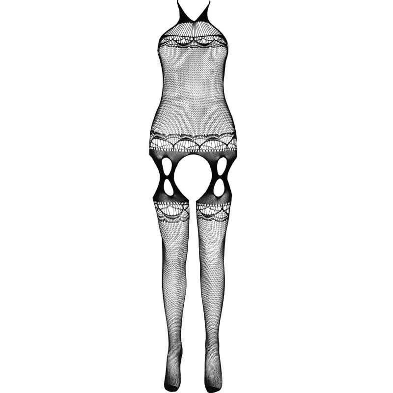 PASSION - ECO COLLECTION BODYSTOCKING ECO BS006 Schwarz