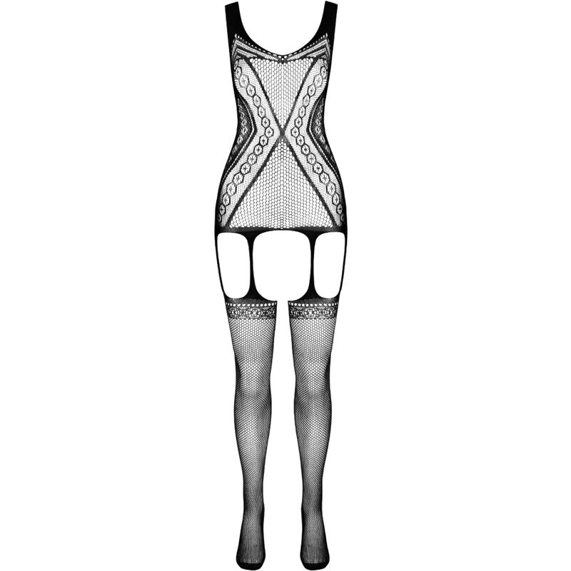 PASSION - ECO COLLECTION BODYSTOCKING ECO BS007 Weiß