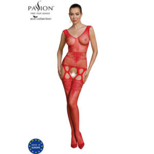 PASSION - ECO COLLECTION BODYSTOCKING ECO BS014 Rot