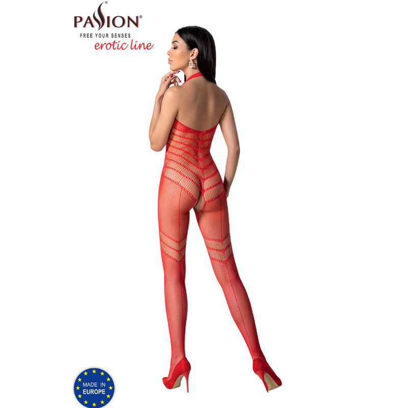 PASSION - BS100 Bodystocking Rot Einheitsgröße