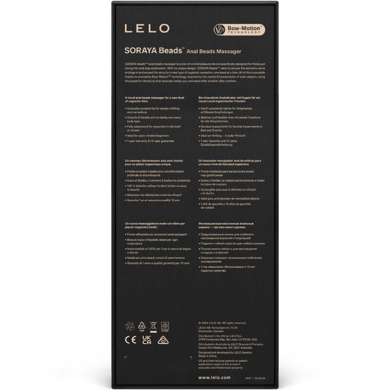LELO - SORAYA BEADS Analmassager