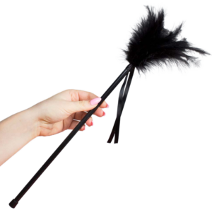 SCHWARZE FEDERN 40 CM