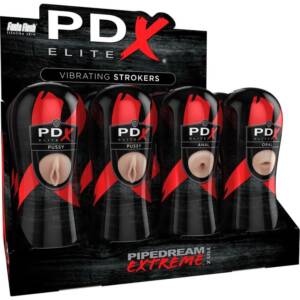 PDX ELITE - STROKER SET 12 EINHEITEN: 6X VAGINA, 3X ANAL, 3X MUND