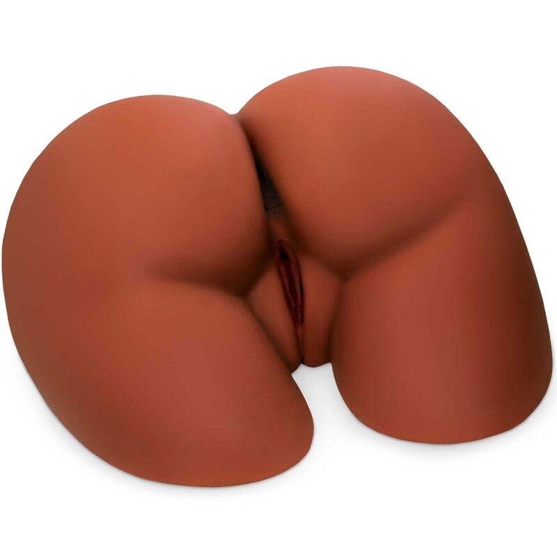 PDX PLUS - PERFECT ASS XL DOPPELTER EINGANGS-MASTURBATOR BRAUN