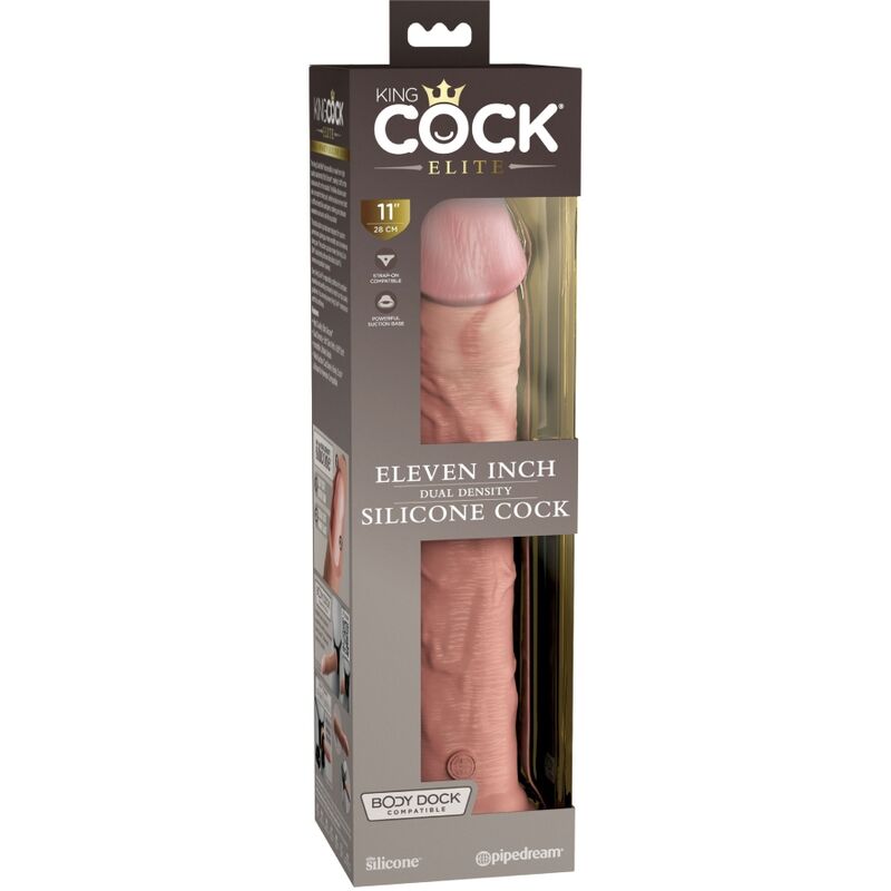 KING COCK - ELITE realistischer Silikondildo 28 cm
