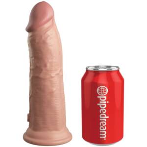 KING COCK - ELITE realistischer Dildo mit Vibration und Silikon 20,3 cm
