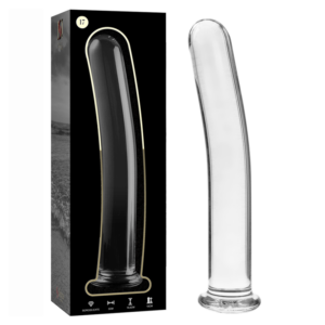 NEBULA SERIES BY IBIZA - MODELL 17 DILDO BOROSILIKATGLAS KLAR 18,5 CM -O- 3 CM