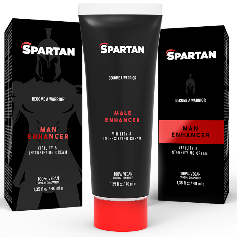 SPARTAN - Paar-Gel für Virilität und Intensivierung, 100 % vegane Creme