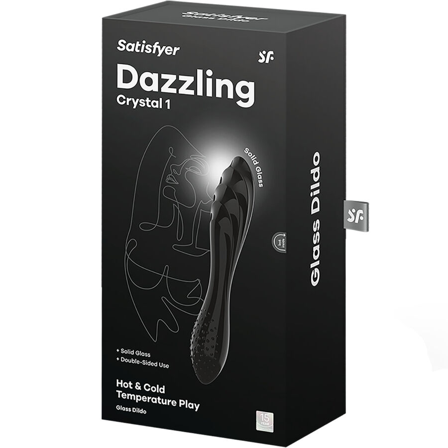SATISFYER - Schillerndes Kristall Schwarz