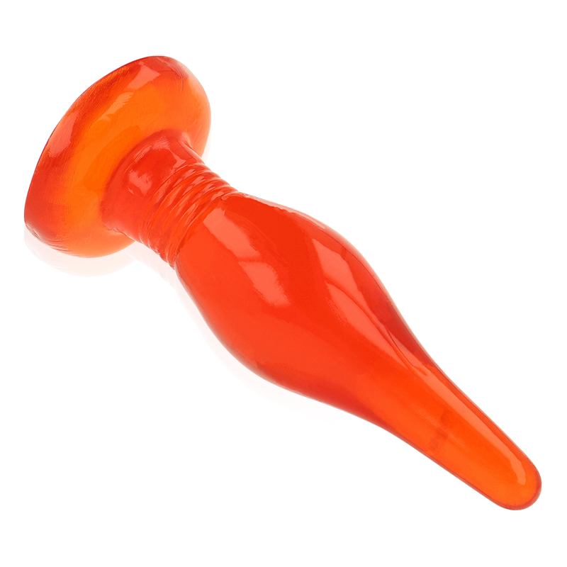 BAILE - Roter Soft Touch Analplug 14,2 cm