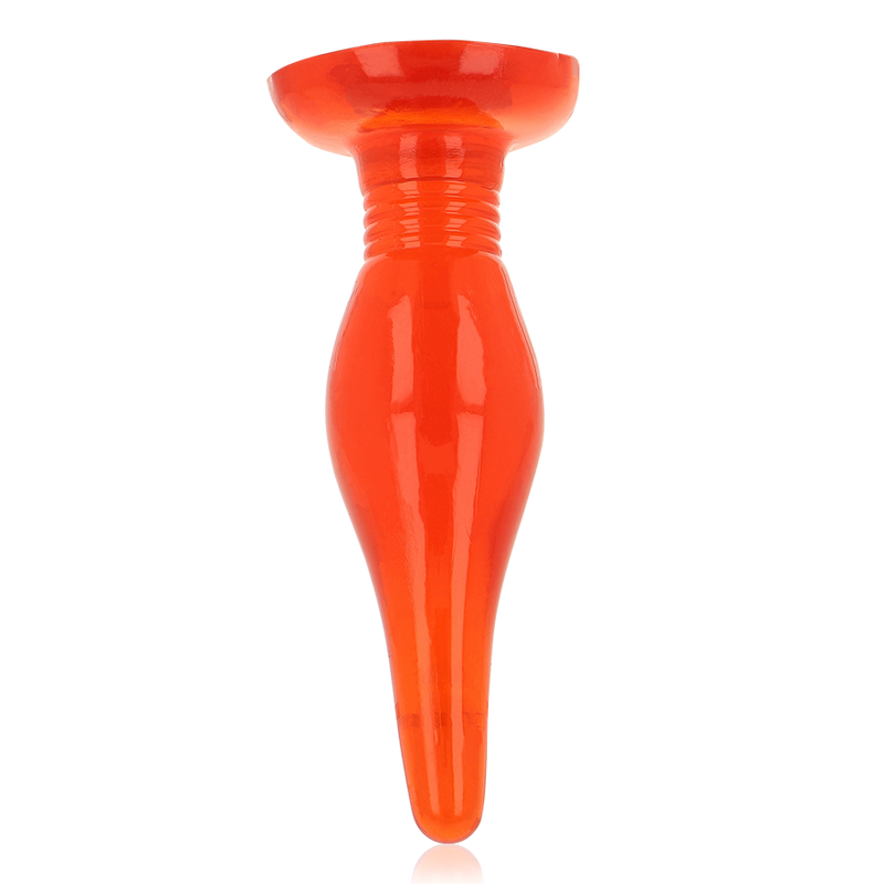 BAILE - Roter Soft Touch Analplug 14,2 cm