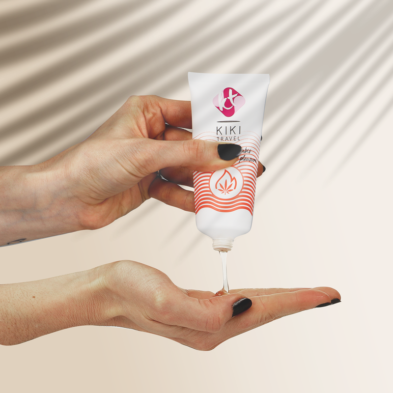 KIKÍ TRAVEL - CANNABIS HEISSES EFFEKT-GLEITGEL 50 ML