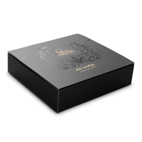 BIJOUX - DÉSIR MÉTALLIQUE Goldene Handschellen aus Metallgewebe