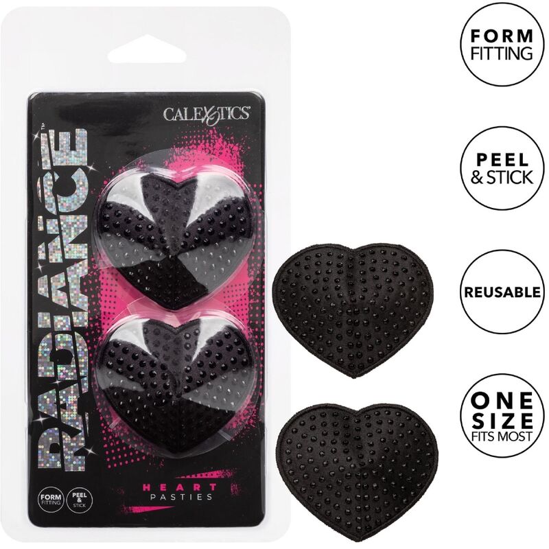 CALEXOTICS - RADIANCE Herzförmiger Juwelen-Nippelschutz