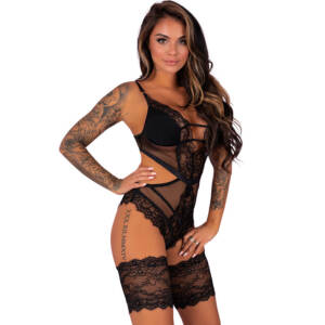 HAWAIN LC 90665 BODY Schwarz L/XL