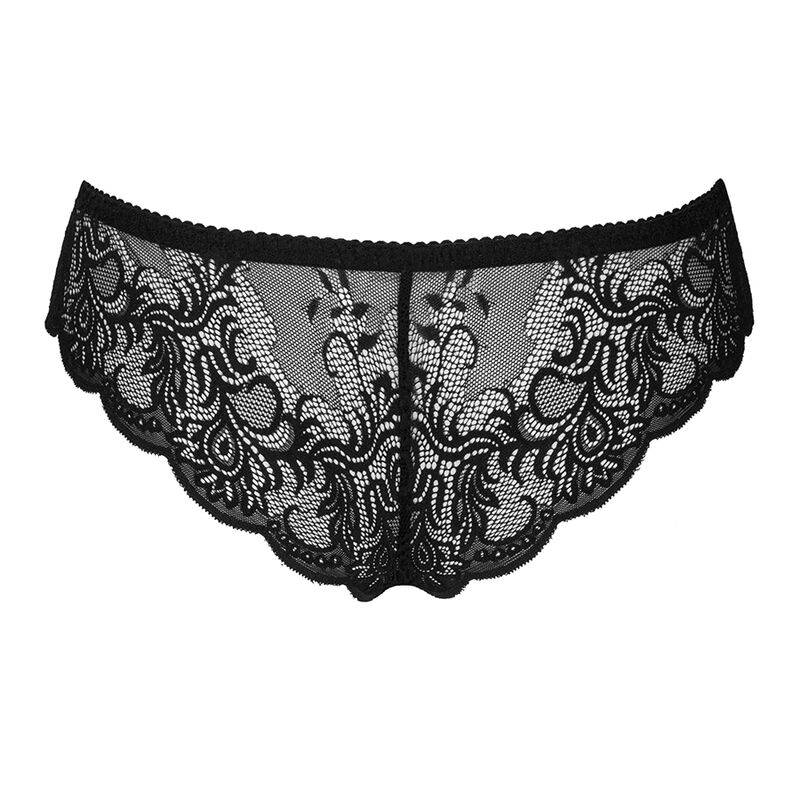 LOVE STORY LC 90679 Panty mit schrittfreien Ausschnitten in Schwarz
