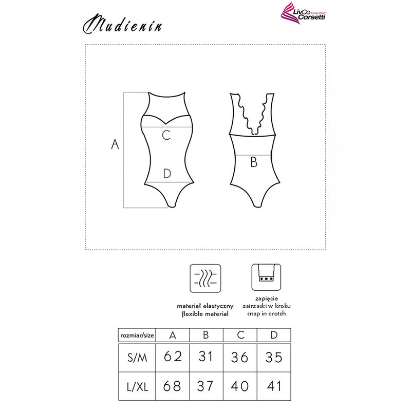 MUDIENIN LC 90654 Schwarzer Body
